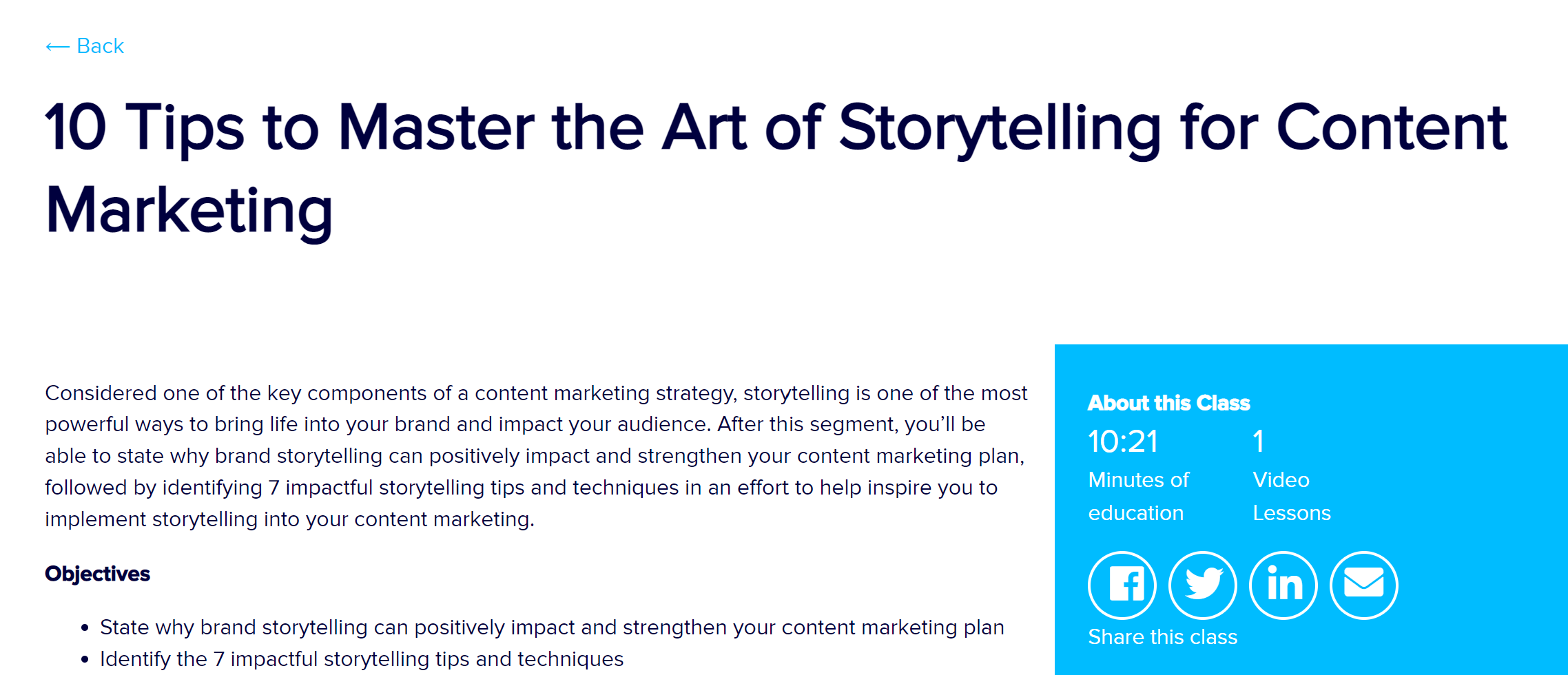10 Tips to Master the Art of Storytelling for Content Marketing