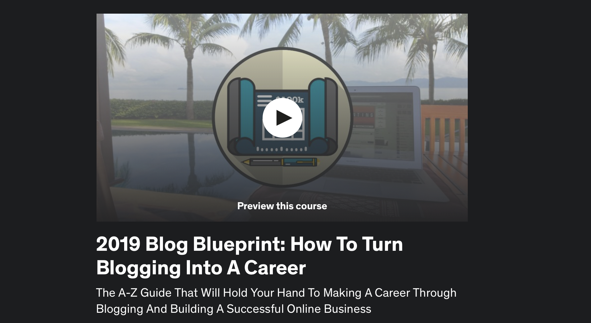 2019 Blog Blueprint