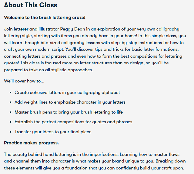 4 Easy Steps to Go From Beginner to Brush Lettering Pro on Skillshare