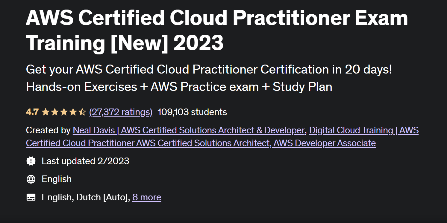 600+ AWS Certification Exam Prep Courses [2023]