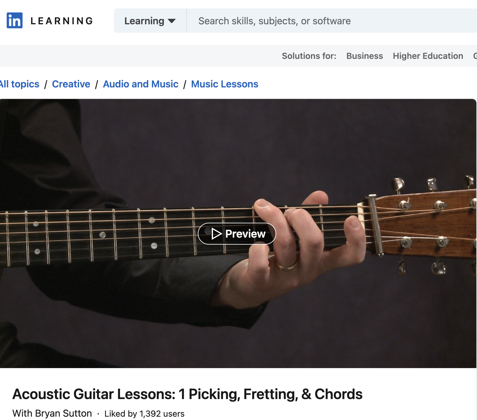 Acoustic Guitar Lessons Picking, Fretting, and Chords