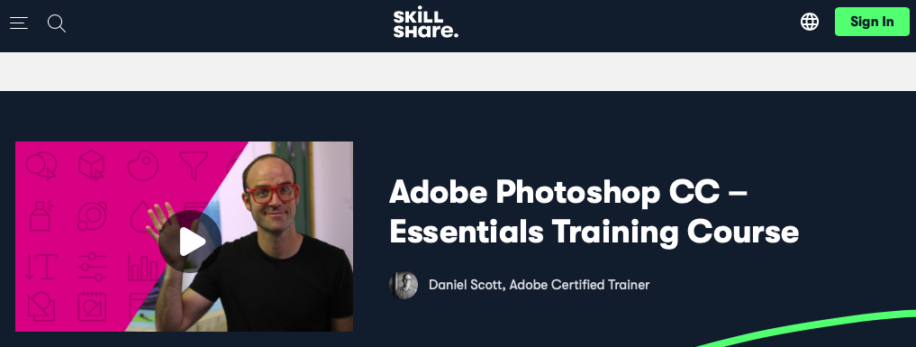 Adobe Photoshop CC – Essentials Training Course