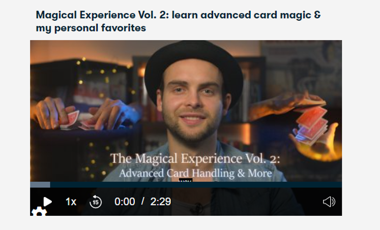 Advanced Card Magic and More