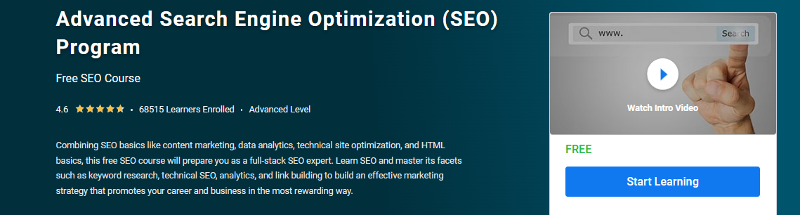 Advanced SEO Course