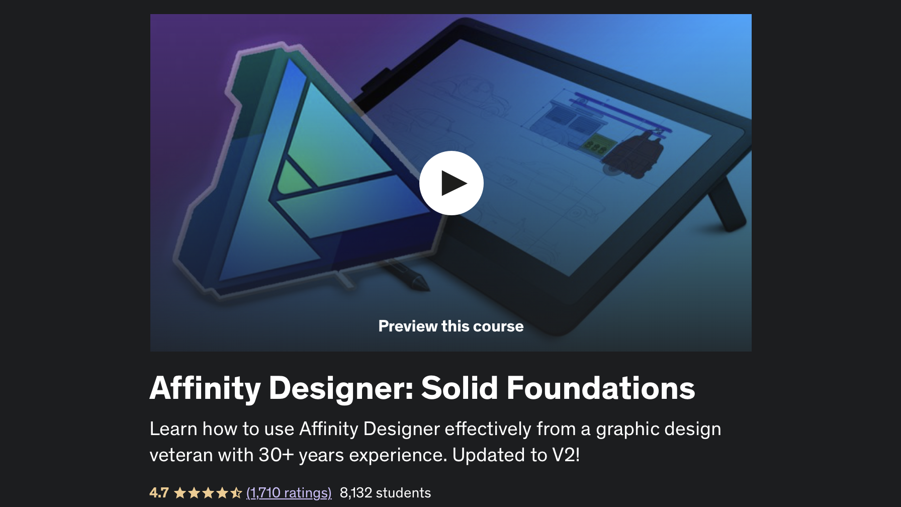 Affinity Designer Solid Foundations