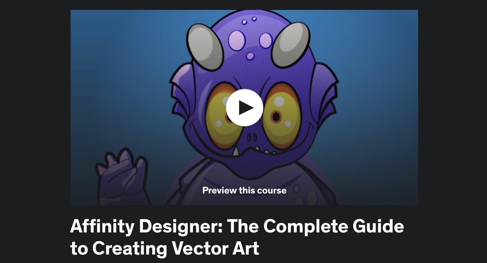 Affinity Designer The Complete Guide to Creating Vector Art