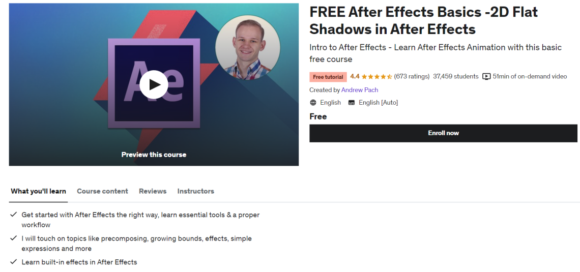 Learn After Effects for Free 10 Online Courses 2024 The Fordham Ram