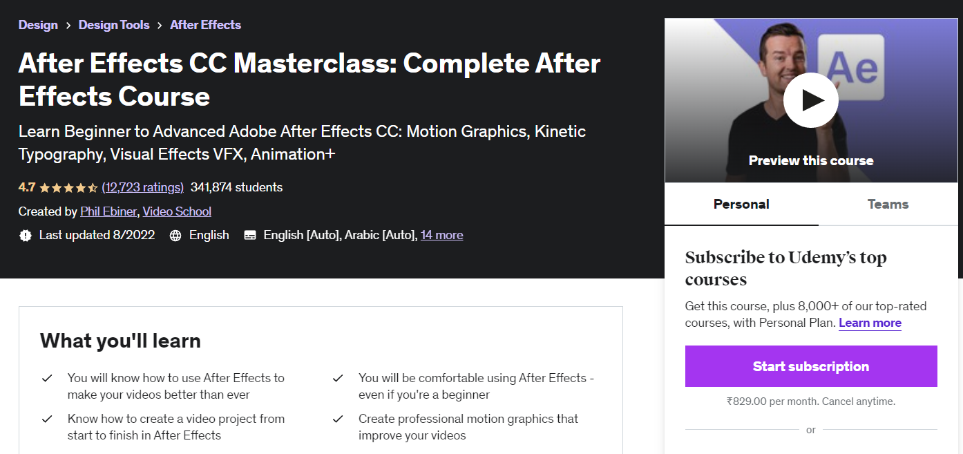 After Effects CC Masterclass