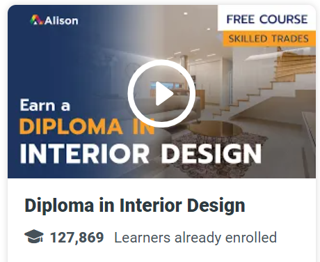 Alison Diploma in Interior Design