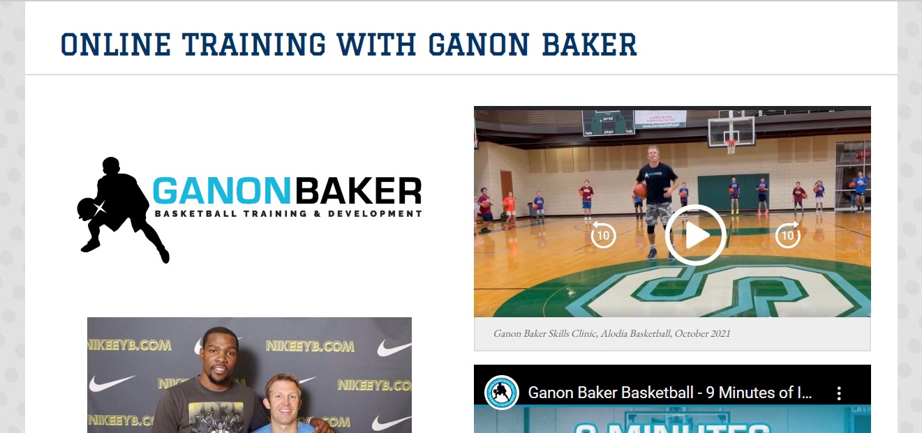 Alodia Basketball Training Course- Online Training With Ganon Baker
