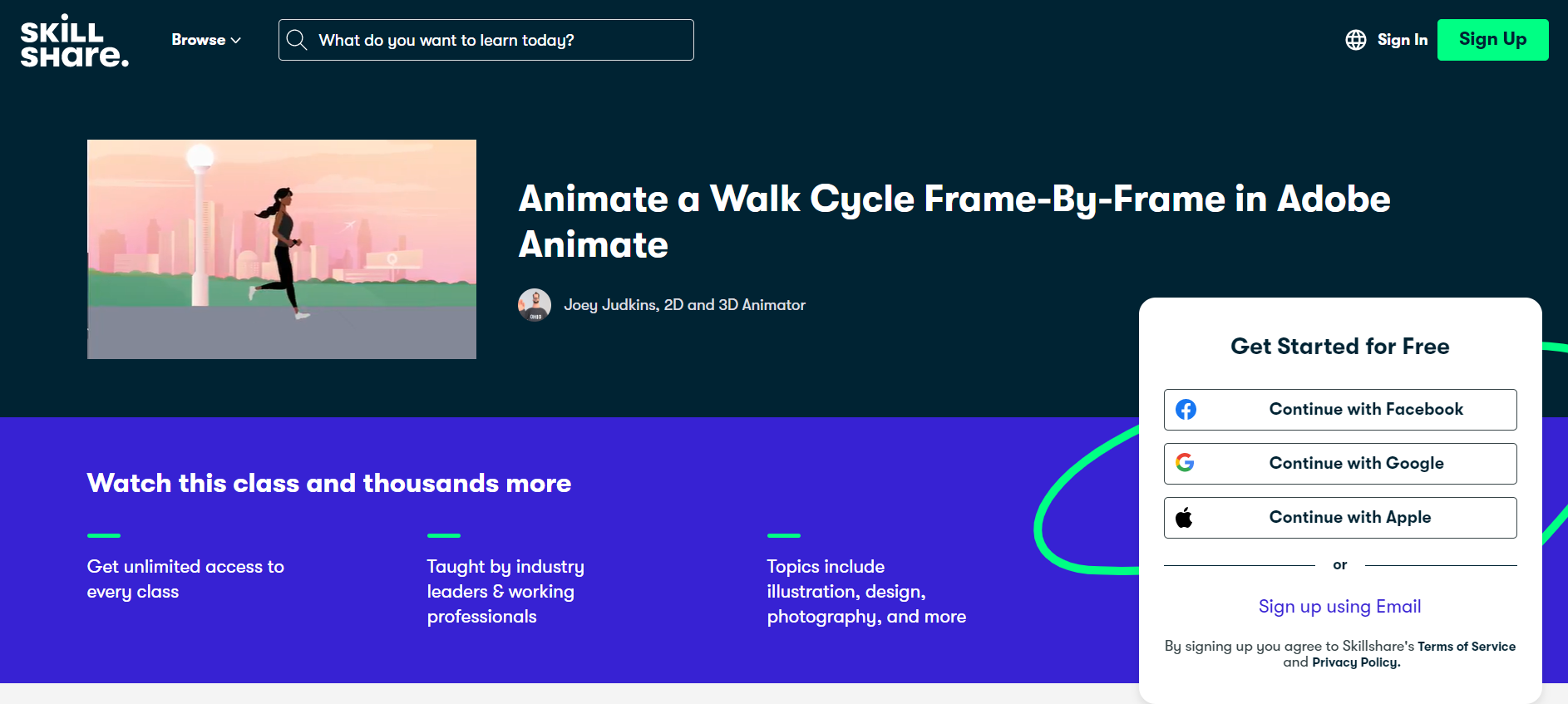 Animate a Walk-Cycle Frame-by-Frame in Adobe Animate