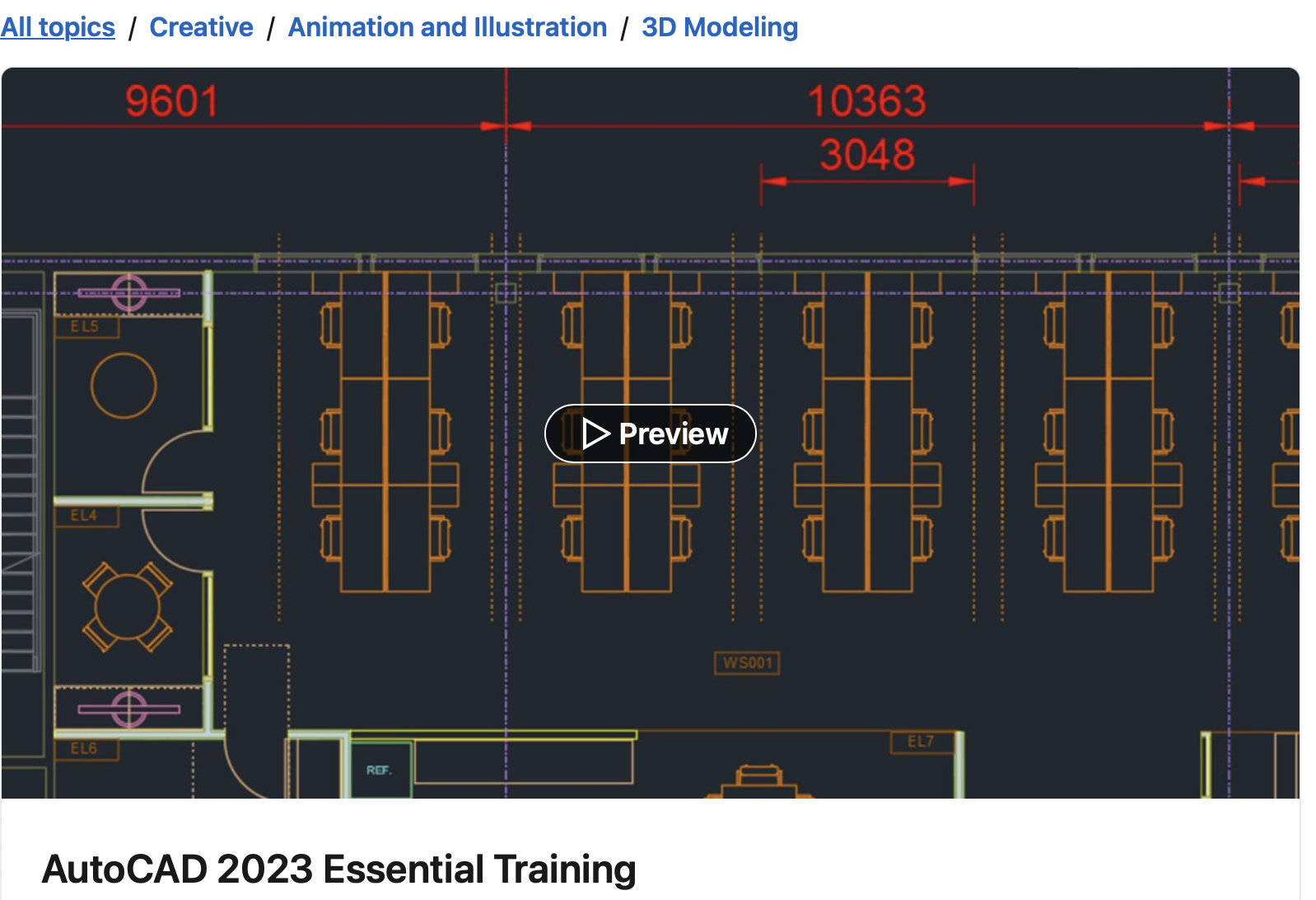 AutoCAD 2023 Essential Training
