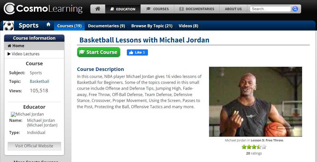 Basketball Lessons With Michael Jordan