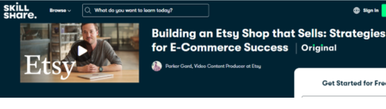 Building an Etsy Shop that Sells