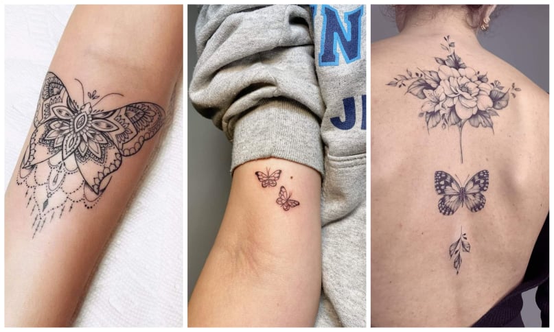 9 Gorgeous Butterfly Mehndi Designs And Ideas! | Small henna tattoos, Henna  tattoo designs simple, Simple henna tattoo