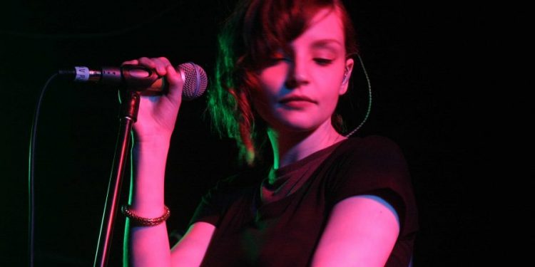 Lauren Mayberry, lead singer of the Glasgow synth-pop outfit Chvrches, performs (Courtesy of Flickr).