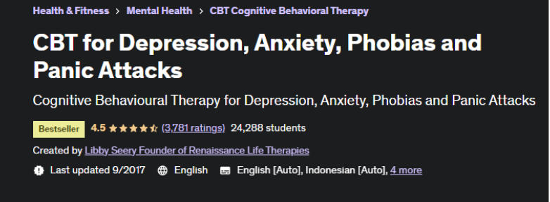 CBT for Depression, Anxiety, Phobias, and Panic Attacks