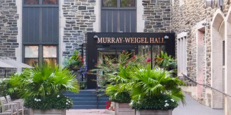 Rev. William J. O’Malley Removed from Murray-Weigel Hall