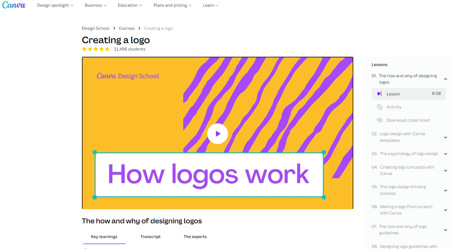 Canva Design School - Creating a Logo
