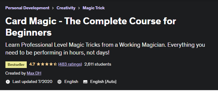 Card Magic The Complete Course For Beginners