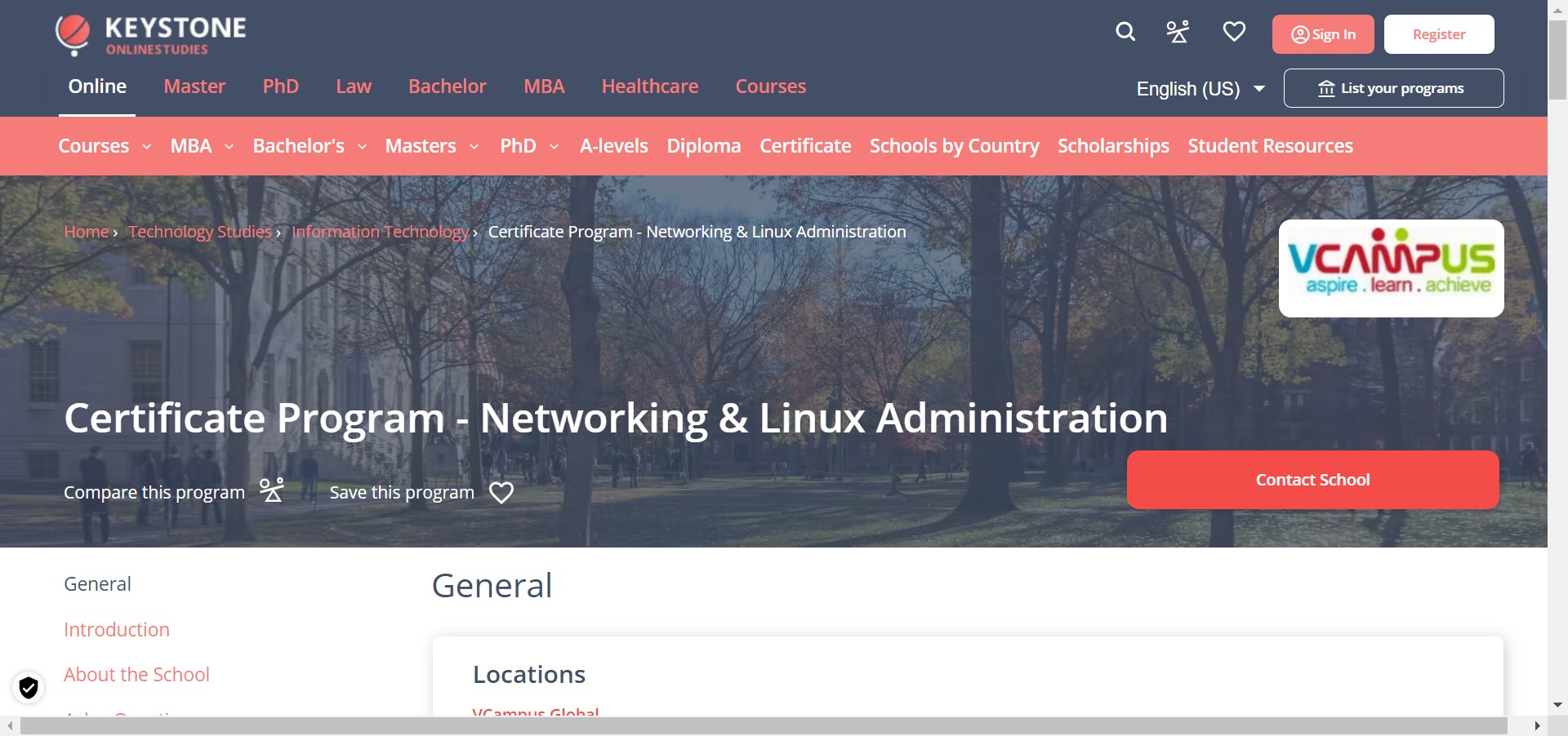 Certificate Program - Networking and Linux Administration