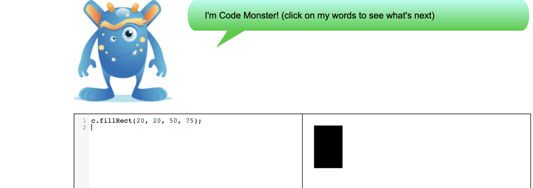Code Monster best coding websites for kids