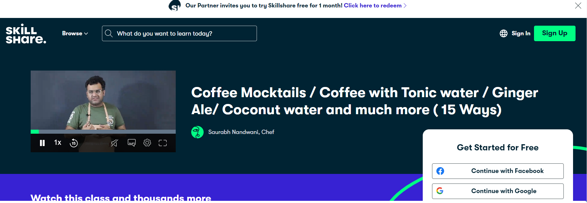 Coffee Mocktails