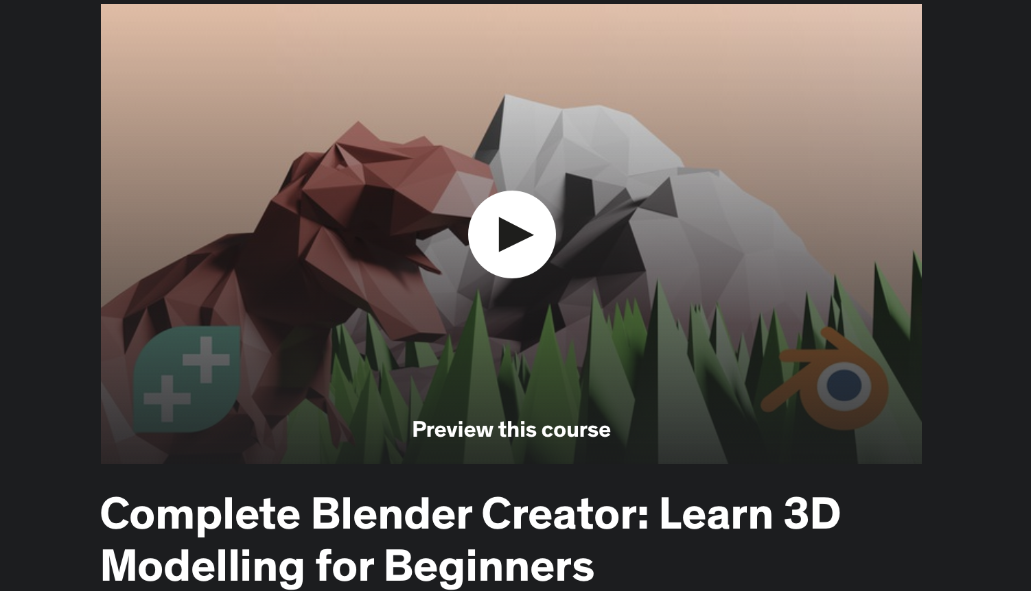 Complete Blender Creator