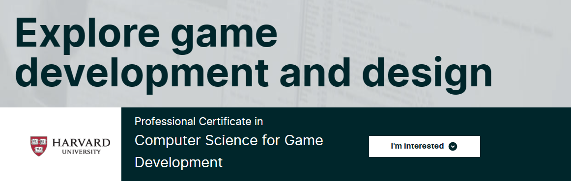 Computer Science for Game Development