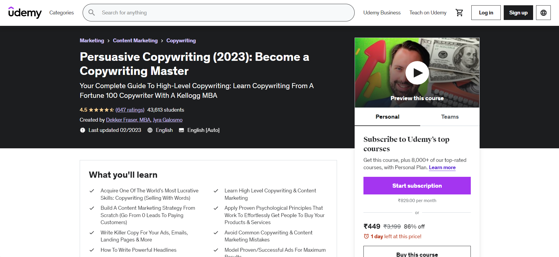 Copywriting B2B Copywriting, Content Writing, Copy Writing