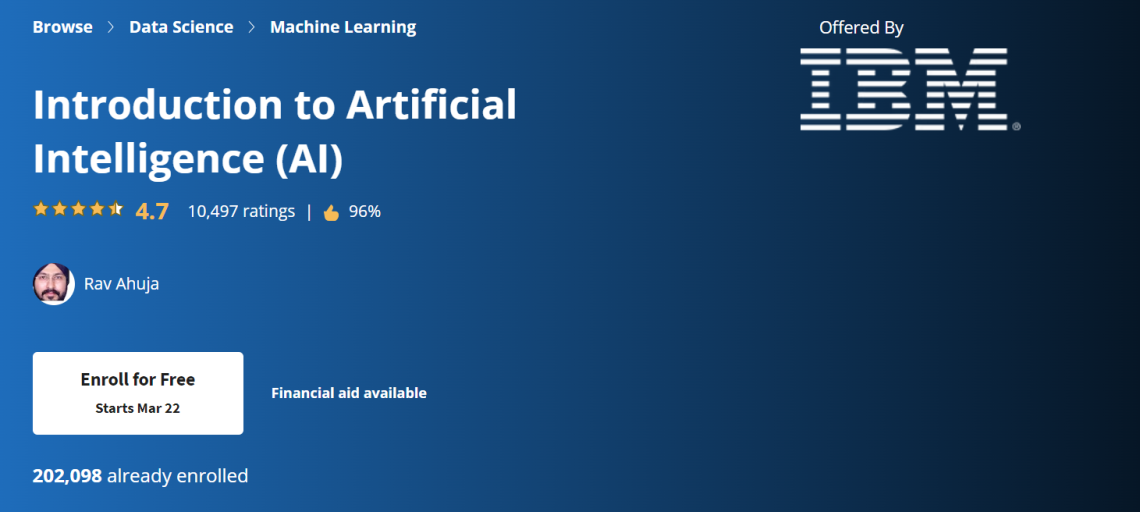 Best Online AI Courses: Get Certified In Artificial Intelligence! - The ...