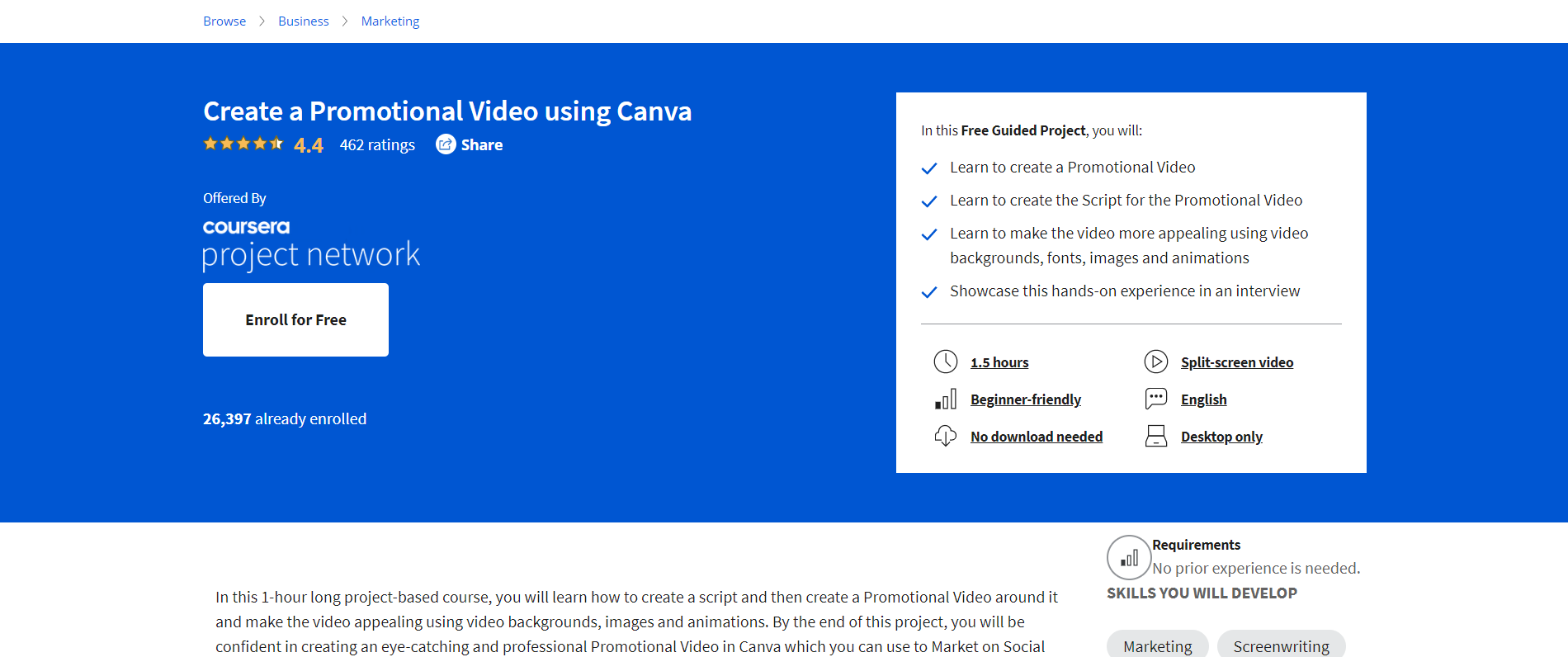 Create a Promotional Video Using Canva
