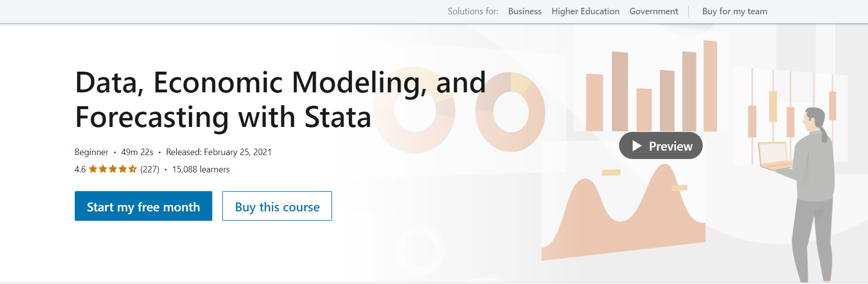 Data, Economic Modeling, and Forecasting with Stata