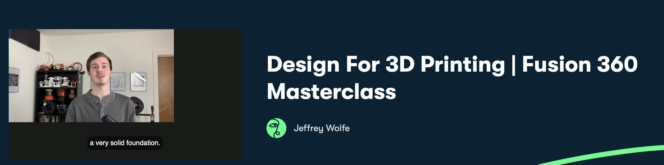 Design for 3D Printing Fusion 360 Masterclass