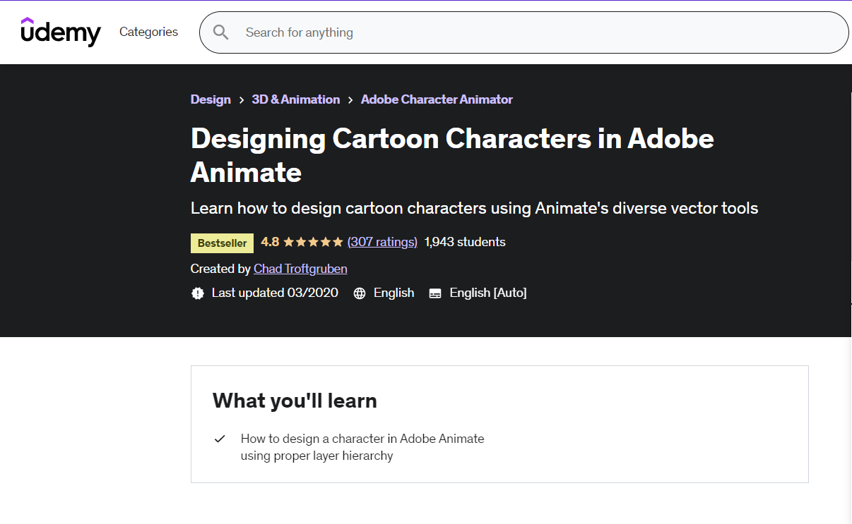 Designing Cartoon Characters in Adobe Animate