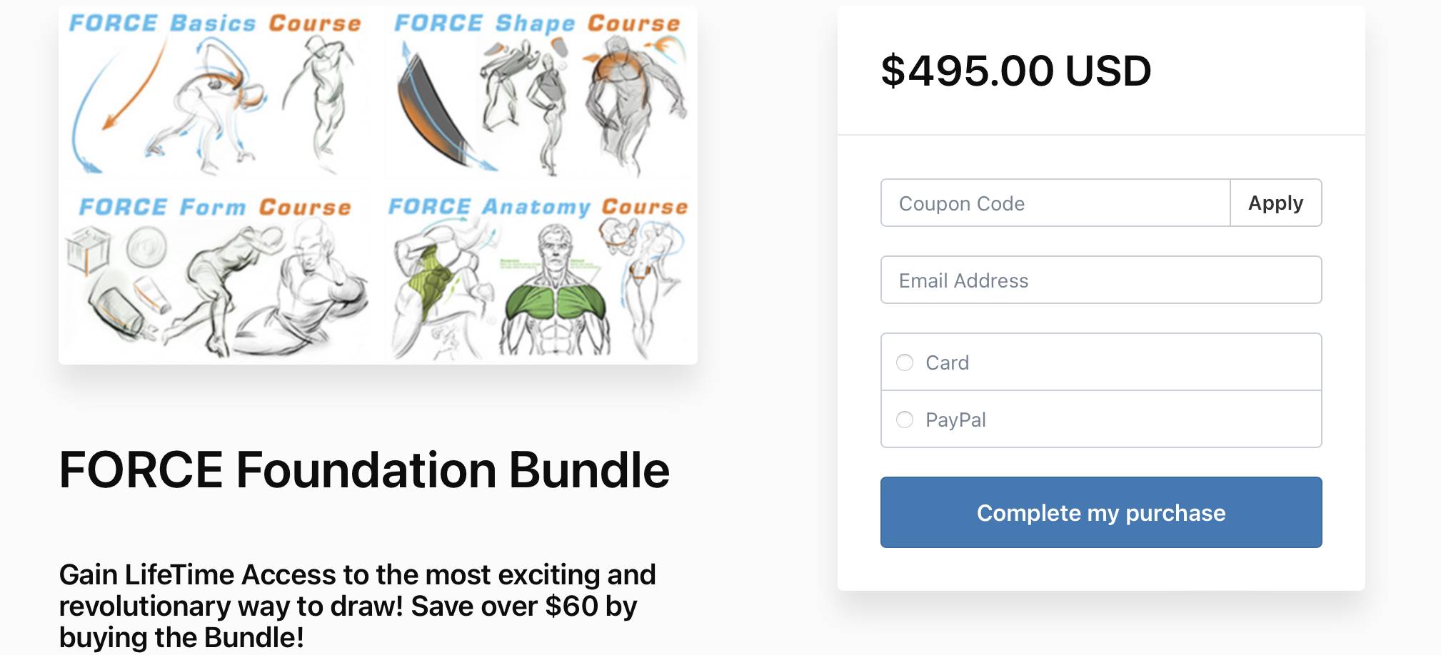 Drawing FORCE FORCE Foundation Bundle