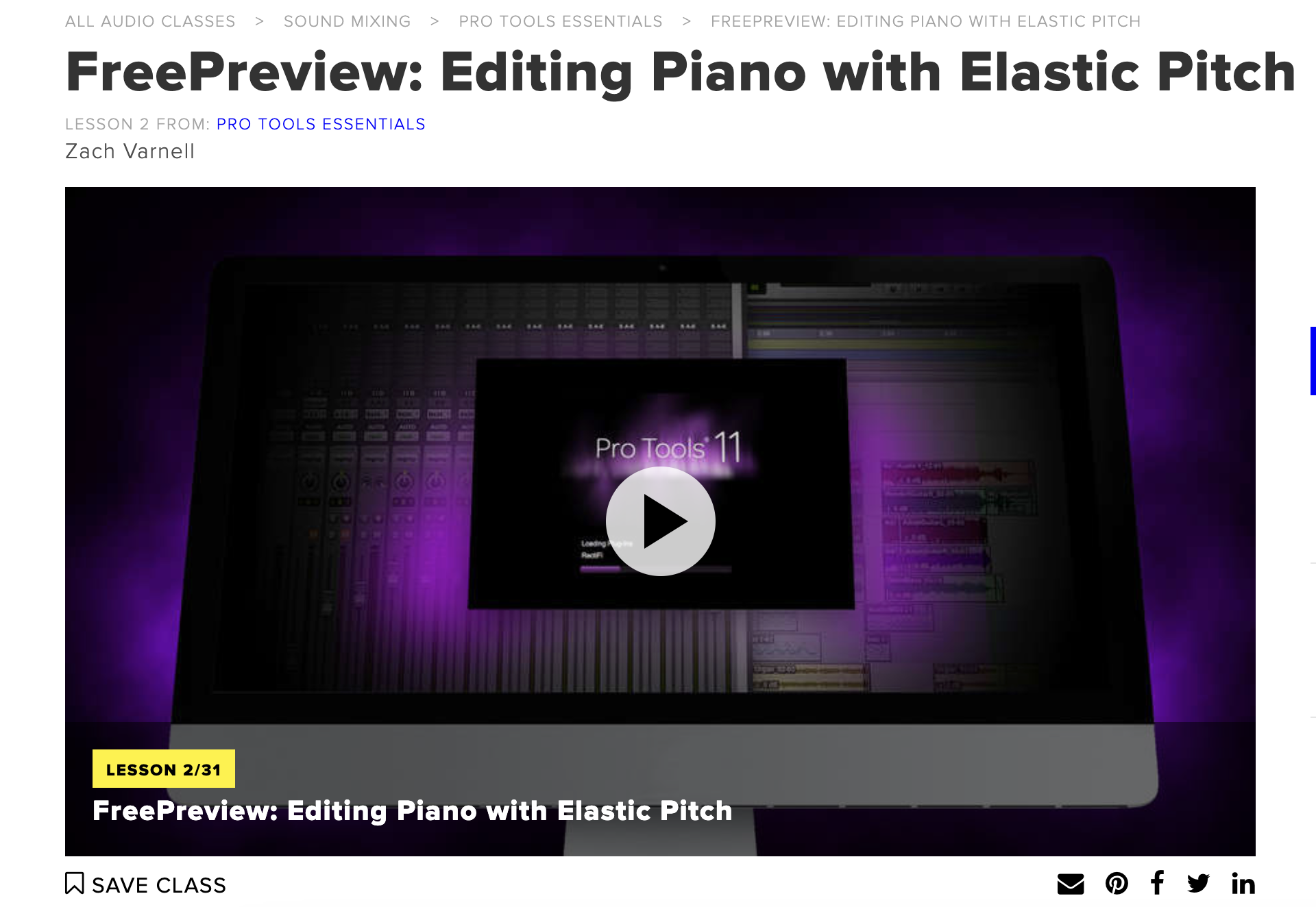 Editing Piano with Elastic Pitch by Creative Live