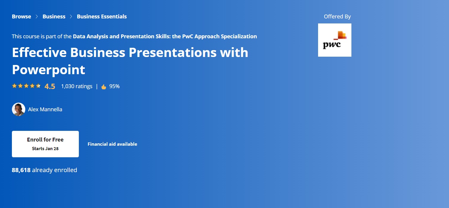 Effective Business Presentations With PowerPoint
