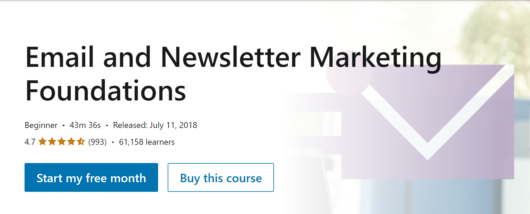 Email and newsletter marketing foundations