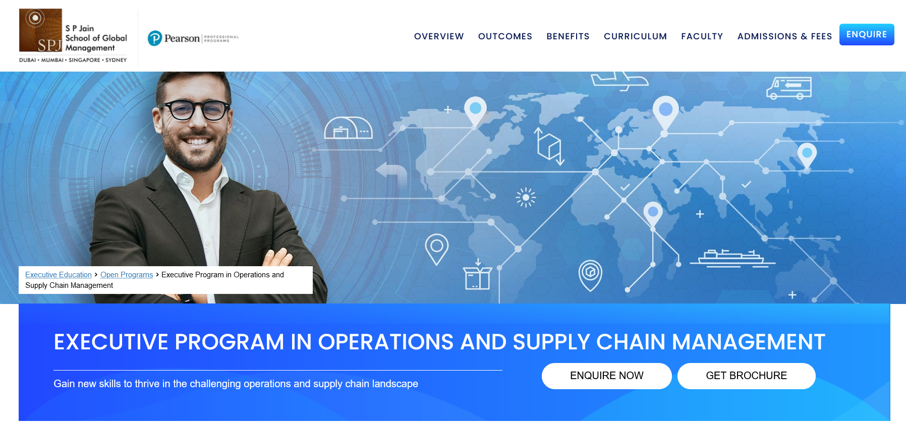 Executive Program in Operations and Supply Chain Management