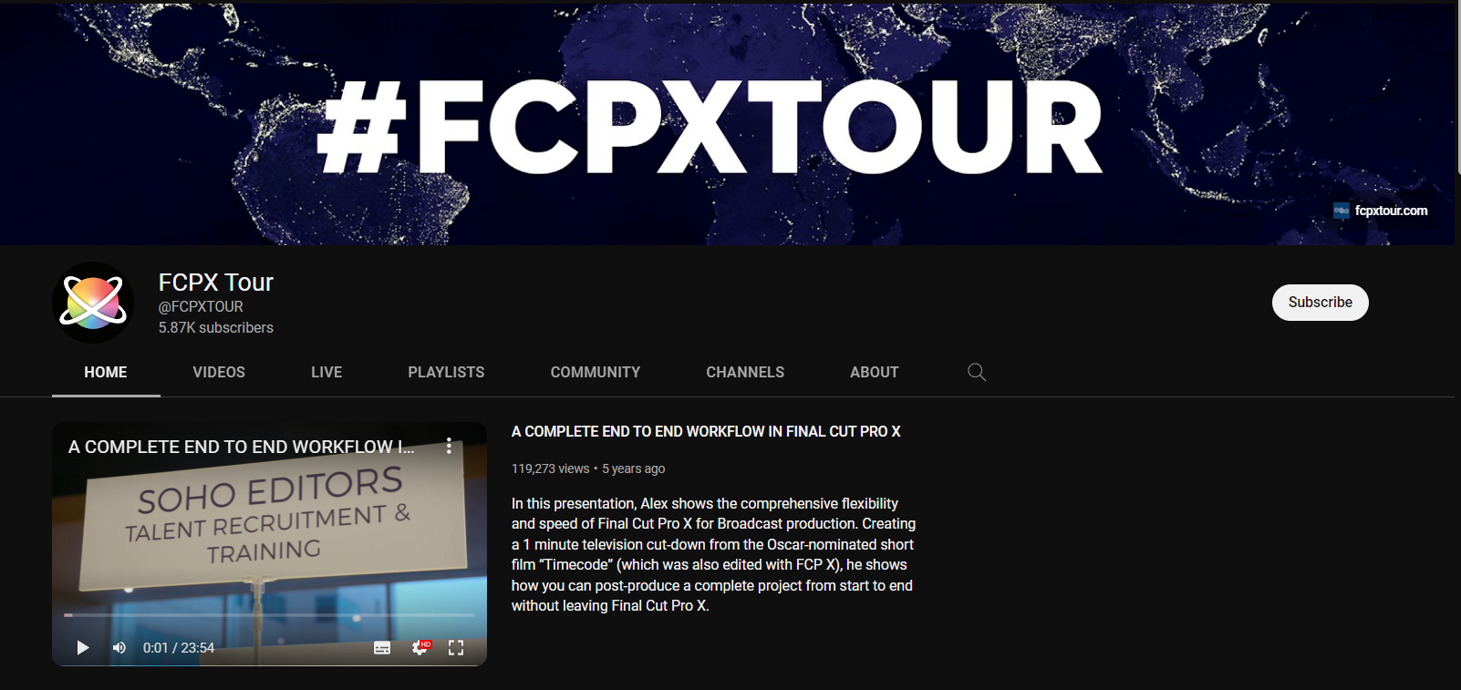 FCPX Tour – Final Cut Pro Tips from Basic to Advance