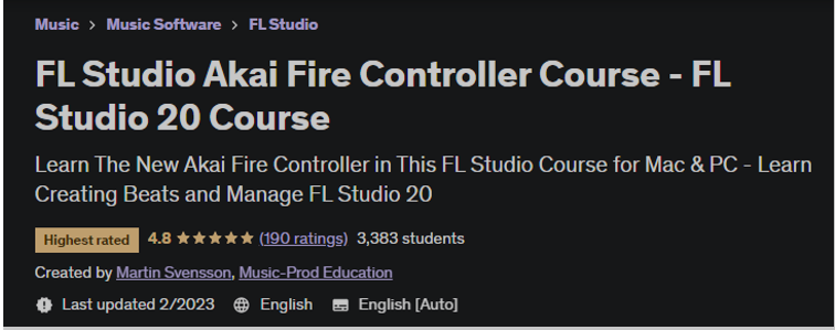 FL Studio Akai Fire Controller Course – FL Studio 20 Course