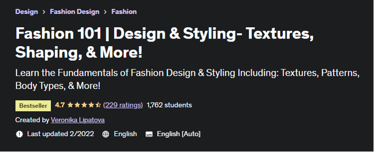 Fashion 101 Design & Styling Textures, Shaping & More