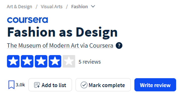 Fashion As Design