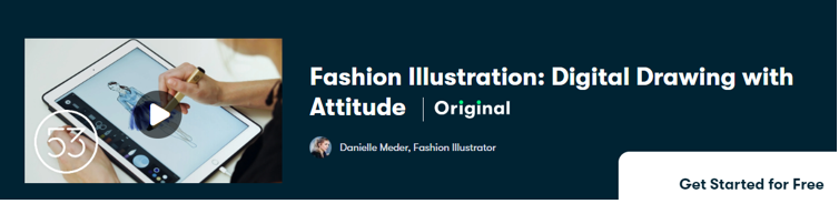 Fashion Illustration Digital Drawing With Attitude