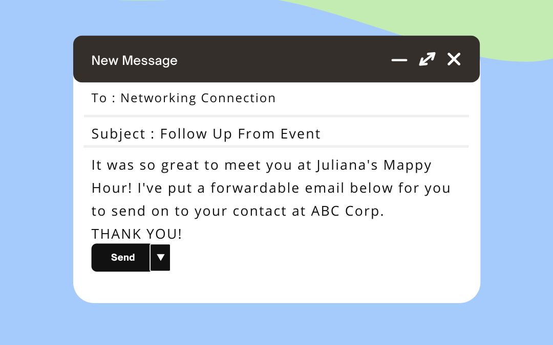 7 Email Templates To Follow Up Email After Networking Event The   Follow Up Email After Networking Event 