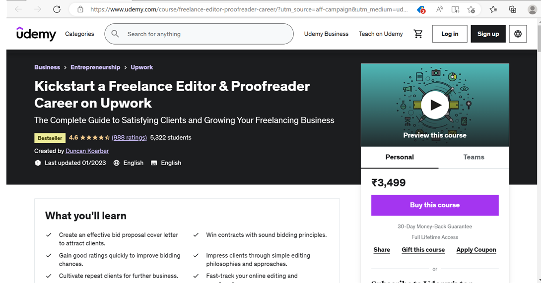 Freelance Editor & Proofreader