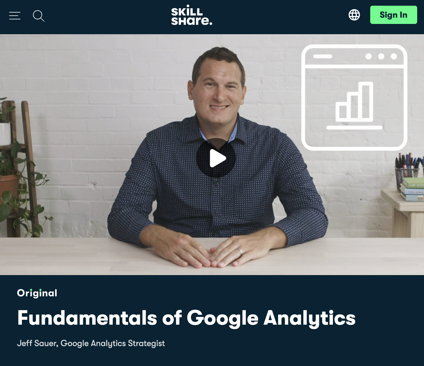Fundamentals of Google Analytics