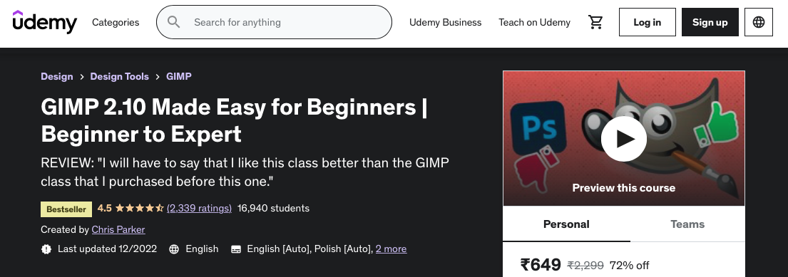 GIMP 2.10 Made Easy for Beginners | Beginner to Expert