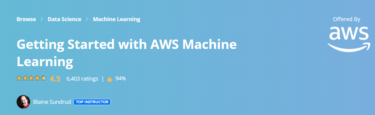 Getting Started with AWS Machine Learning